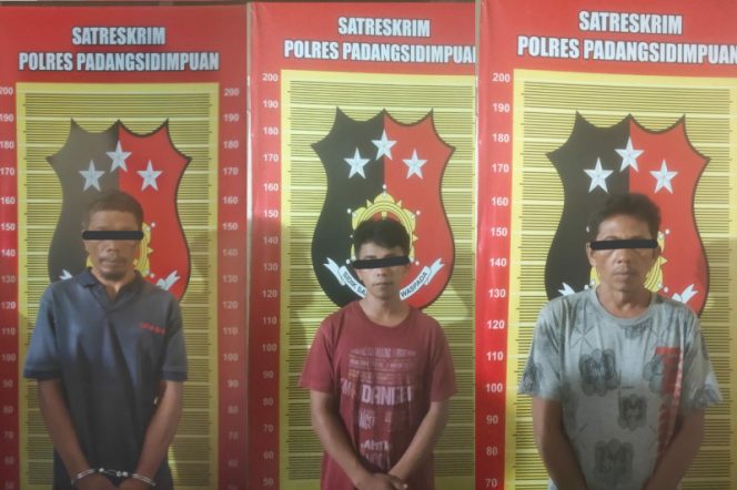 
					Satreskrim Polres Padang Sidempuan Bekuk 3 Pria Pembobol Rumah Warga