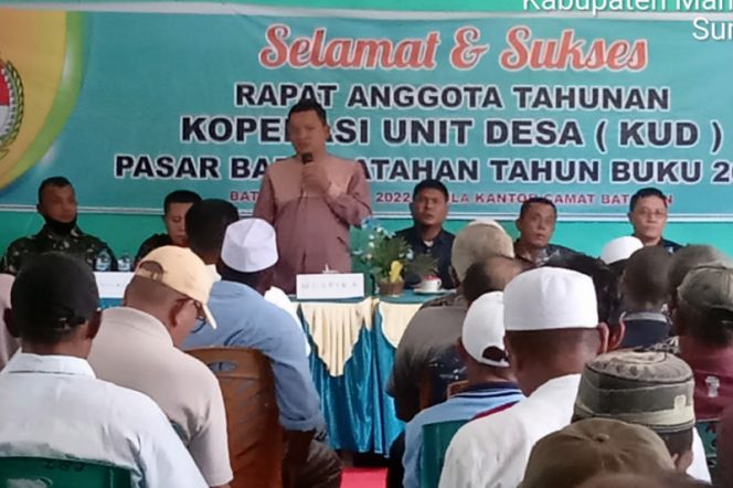 
					RAT KUD Pasar Baru Batahan Mitra PTPN4 Berjalan Baik, Ini Susunan Pengurusnya