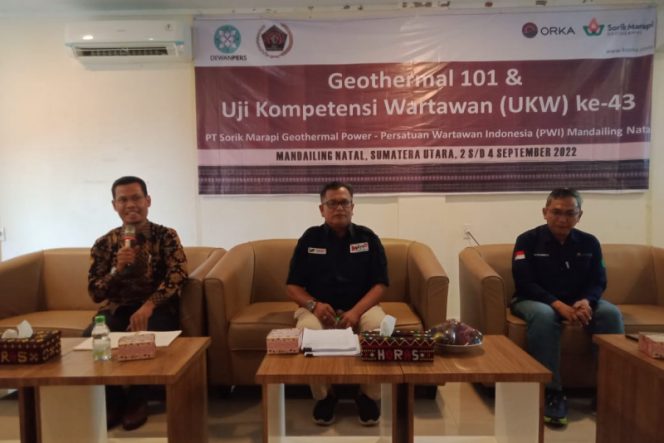
					PWI Madina Bekerjasama Dengan SMGP Gelar Seminar Tentang Industri Geothermal