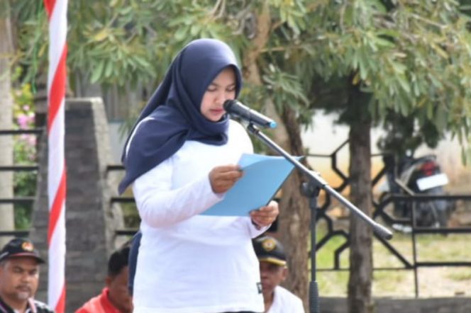 
					Wabup Madina Atika Azmi Utammi Pimpin Upacara HAORNAS Ke – 39