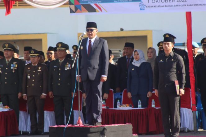 
					Upacara Hari Kesaktian Pancasila 2022 di Mandailing Natal Berjalan Khidmat