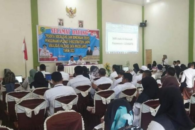 
					Inspektorat Palas Laksanakan Bimtek dan Validasi Data Wajib Lapor LHKPN