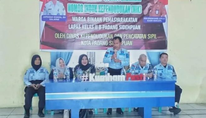 
					Tingkatkan Sinergitas, Lapas Kelas IIB Padang Sidempuan Lakukan Digitaliasi Identitas Pegawai Dan WBP