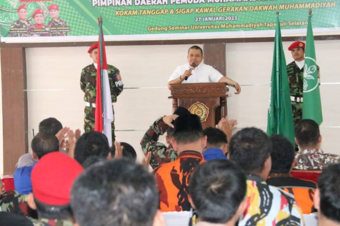 
					Bupati Dolly Hadiri Diklatsar KOKAM & SAR Pemuda Muhammadiyah Tapsel