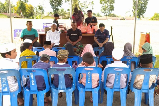 
					Panitia Turnamen Danyon Rajawali Cup II Gelar Doa Bersama Serta Santunan Anak Yatim