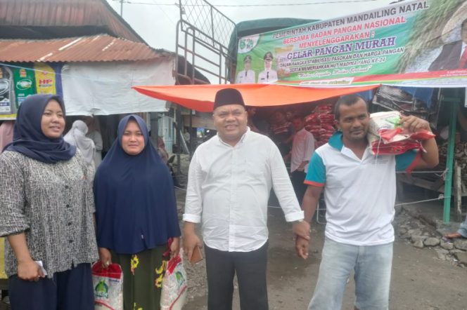 
					Antusiasme Tinggi, Program Pangan Murah Pemkab Madina Dilanjutkan