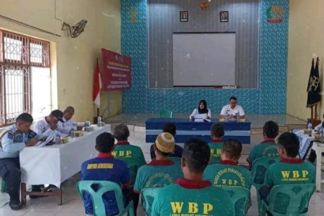 
					Penuhi Hak Warga Binaan, 9 WBP Lapas Kelas IIB Padang Sidempuan Gelar Sidang TPP