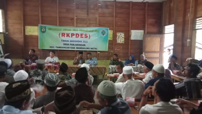 
					Musdes RKPDes 2023 Se – Kecamatan Tambangan Sukses, Camat : BLT-DD Tahun Ini 25 %