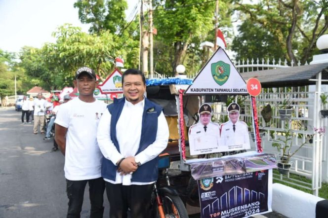 
					Bupati Tapsel Naik Bentor Menuju Musrenbang RKPD 2024 Provsu di Medan