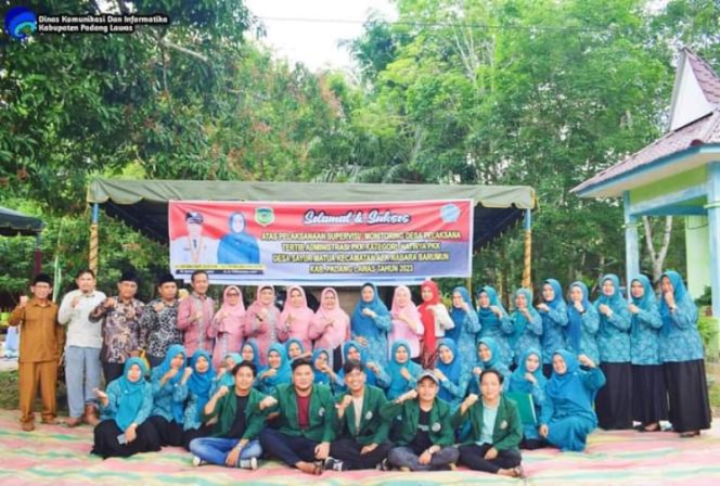 
					Tim Monitoring TP PKK Provsu Kunjungi Desa Sayur Matua Sebagai Desa Binaan