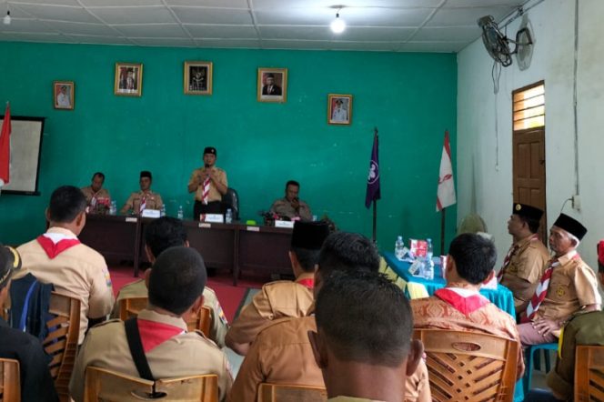 
					Camat Irsyal Pariadi Buka Musran Gerakan Pramuka Kwartir Ranting Batahan