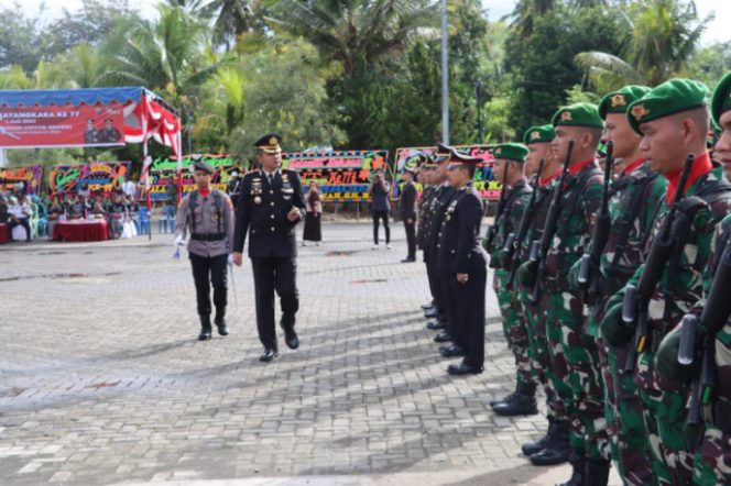 
					Polres Madina Gelar Upacara HUT Bhayangkara ke 77 Tahun 2023