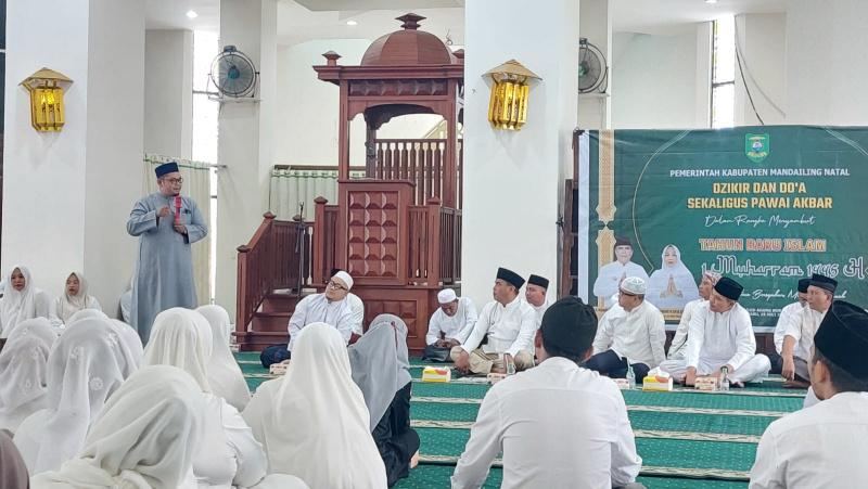 Tahun Baru Islam H Pemkab Madina Gelar Pawai Zikir Doa