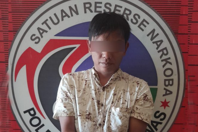 
					Satresnarkoba Polres Palas Tangkap Residivis Kasus Narkoba, Barbut 0,04g
