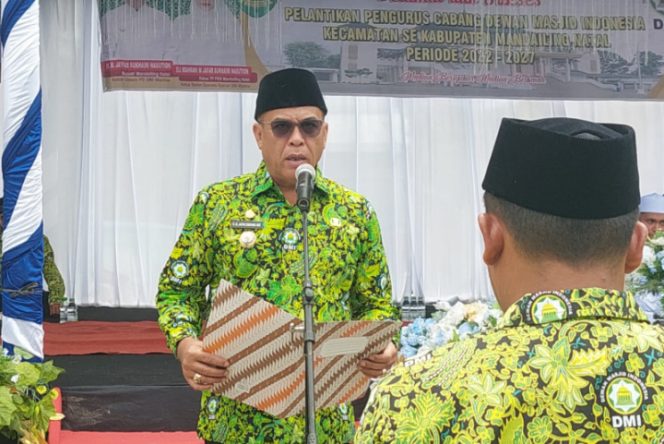 
					Ketua DMI Madina Lantik Pengurus DMI Kecamatan Wilayah Mandailing Julu