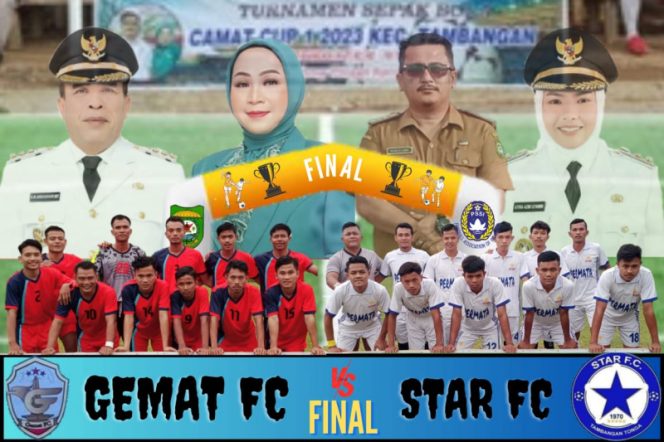 
					Diprediksi Seru, Final Sepakbola Camat Tambangan CUP I Pertemukan Gemat FC VS Stars FC