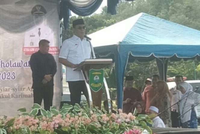 
					Bupati Sukhairi Buka Pentas Seni Islami Madina Cinta Shalawat III Tahun 2023