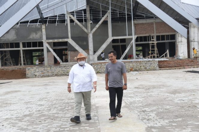 
					Jelang MTQ Sumut, Bupati Tapsel Tinjau Kesiapan Pembangunan Gedung Infrastruktur Penunjang