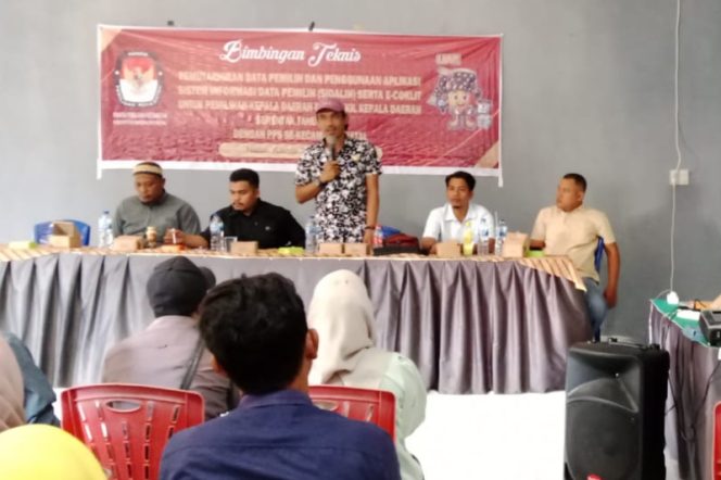 
					KPU Madina Gelar Bimtek PPS se-Kecamatan Natal