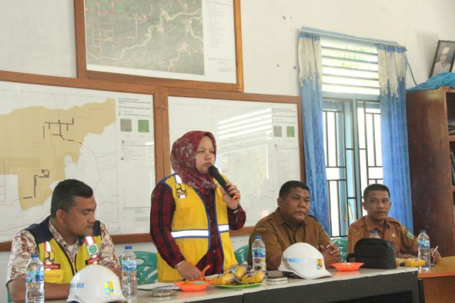 
					Kadis PUPR Sosialisasi Pembangunan Ruas Jalan Simp Bintungan Bejangkar – Simp Kp Kapas
