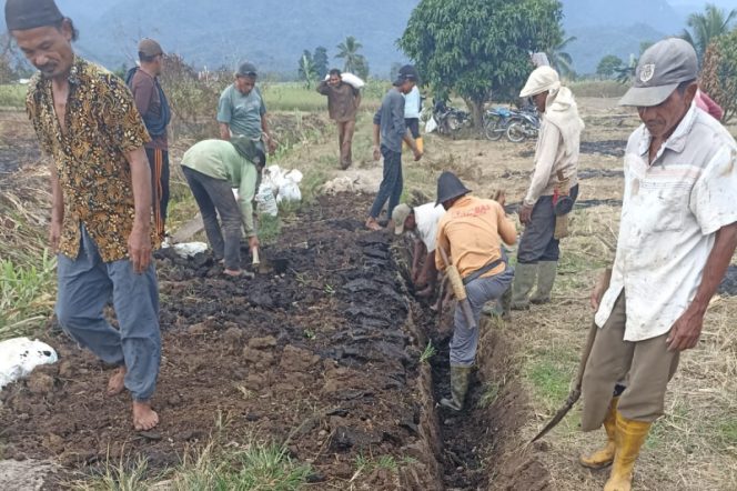 
					Masyarakat Hutaraja Perbaiki Jalan Menuju Rodang, Permudah Akses Pertanian