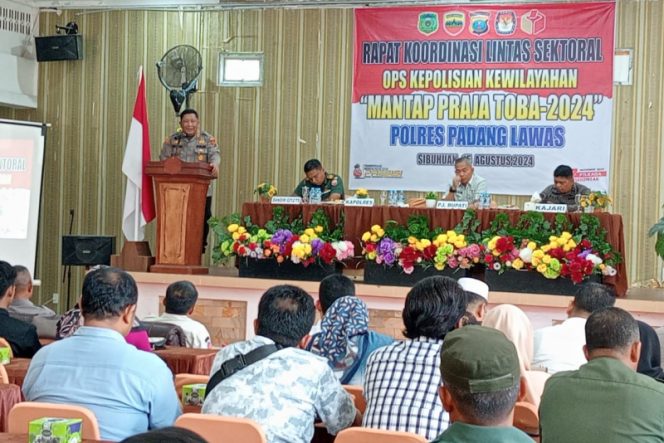 
					Polres Palas Gelar Rakor Lintas Sektoral Mantap Praja Jelang Pilkada 2024