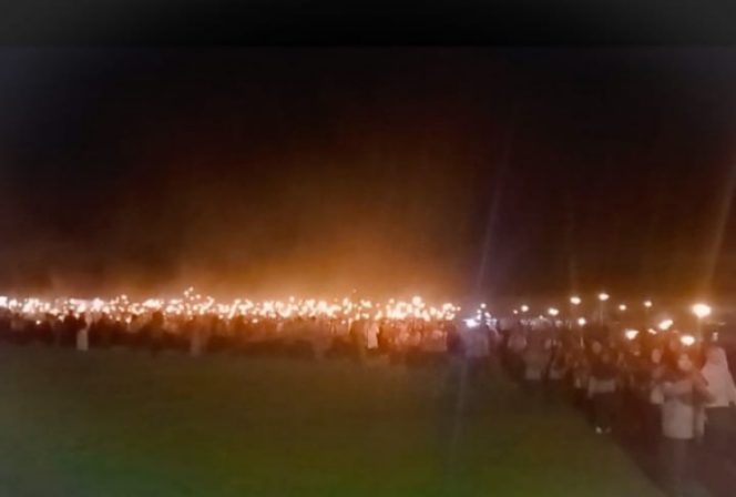 
					Sambut HUT RI Ke – 79, Kecamatan Natal Gelar Pawai Obor Kemerdekaan