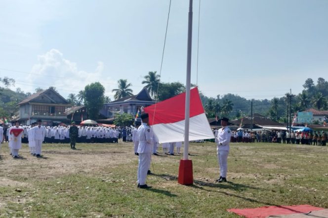 
					Upacara Peringatan HUT RI Ke 79 Kecamatan Linggabayu Sukses