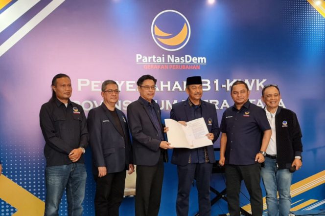 
					Partai Nasdem Dukung Saipullah – Atika di Pilkada Madina 2024