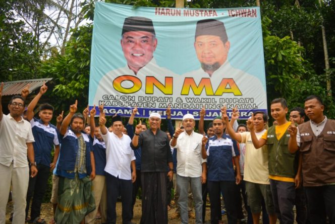 
					Warga Desa Sirangkap Kecamatan Panyabungan Timur Nyatakan Dukungan Ke ON MA