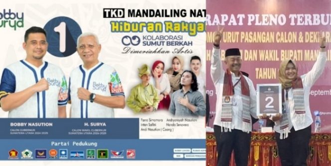 
					TKD Bobby-Surya Madina Undang Paslon SAHATA Hadiri Hiburan Rakyat