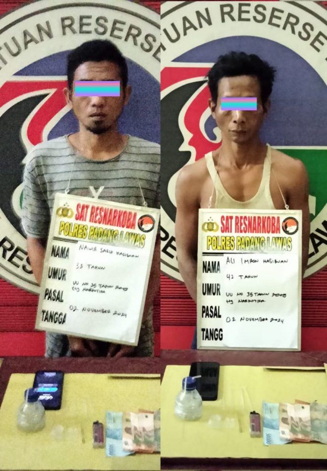 
					Polres Palas Berhasil Menangkap Dua Warga Menanti Akibat Terlibat Nark