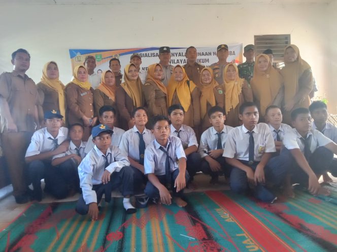 
					Polsek MBG Gelar Sosialisasi Bahaya Narkoba di SMPN 2 Desa Ranto Panjang