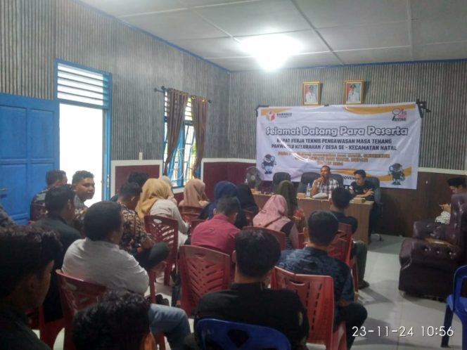 
					Panwaslu Kecamatan Natal Gelar Rakernis Pengawasan Masa Tenang