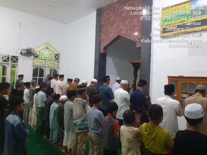 
					Subuh Berjamaah Siswa SD dan SMP Tatap Terlaksana Dengan Baik di Linggabayu