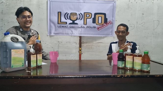 
					Konten Podcast LOPO Brigpol Syahrul Ilmy, Motivasi Mengenalkan UMKM Lokal Madina