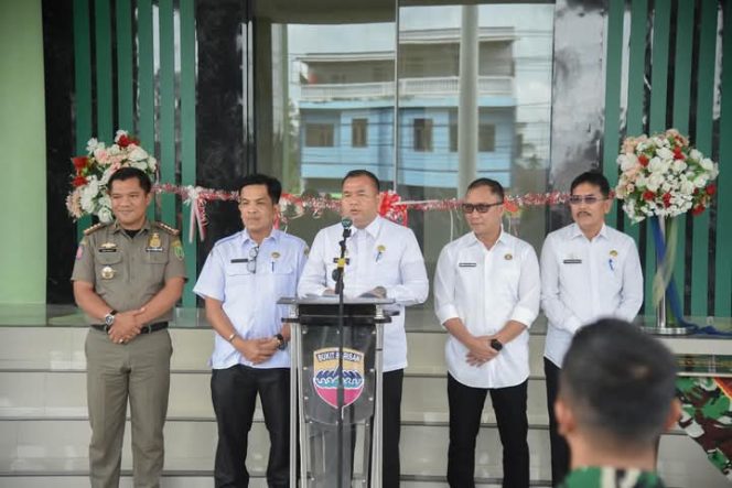 
					Pj. Walikota Padangsidimpuan Hadiri Peresmian Gedung Kantor Makodim 0212/TS