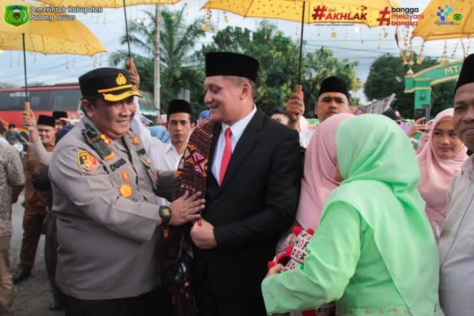 
					Kapolres Dan Forkopimda Sambut Kedatangan Bupati dan Wakil Bupati Sepulang Retreat di Magelang