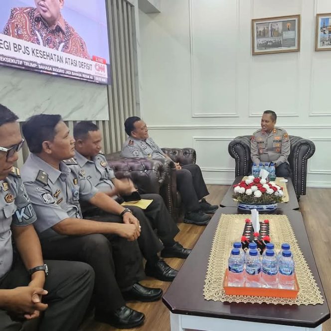 
					Koordinasi Dengan APH, Jajaran Lapas Padangsidimpuan Sambangi Polres Kota Sidimpuan