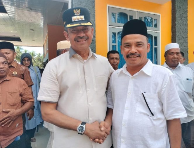 
					Bupati Madina Bersama Rombongan Disambut Hangat Oleh Tokoh Adat dan Masyarakat Natal