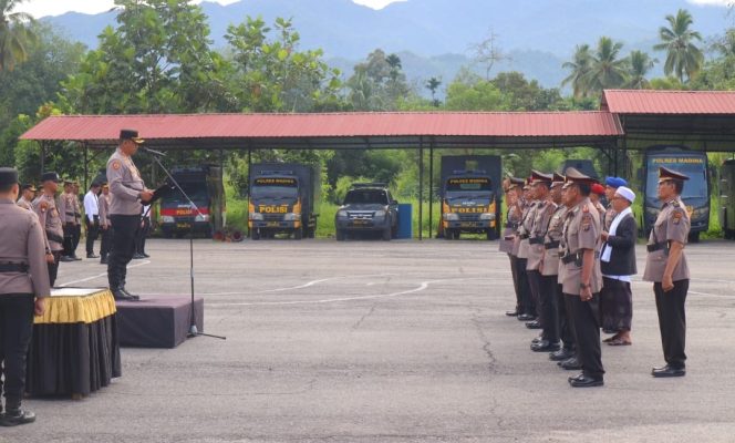 
					Kapolres Madina Pimpin Sertijab Pejabat Utama dan Kapolsek Jajaran