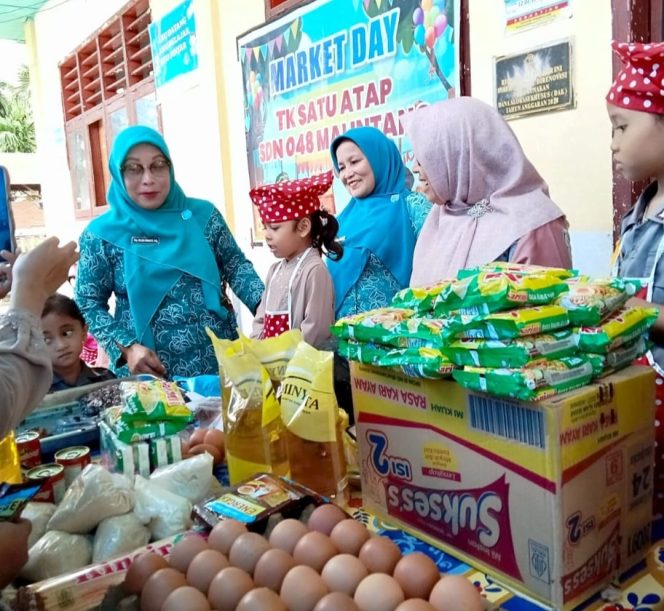 
					TK Satu Atap SDN 048 Malintang Gelar Kegiatan Market Day