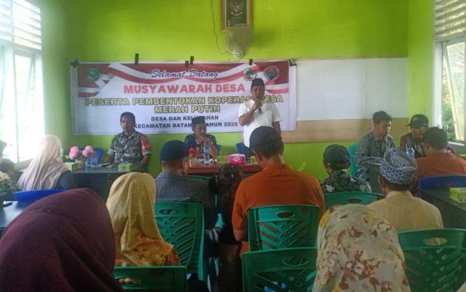 
					Koperasi Merah Putih Desa Banjar Aur Terbentuk, Kades : Pengurusannya Didominasi Perempuan