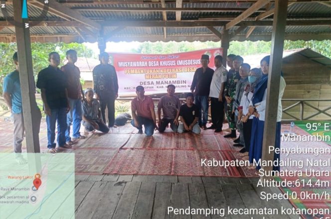
					Pemdes Manambin Gelar Musyawarah Pembentukan Koperasi Merah Putih