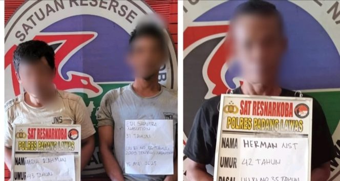 
					Pengedar dan Pengguna Narkoba di Kampung Saroha di Gulung Satres Narkoba Polres Palas