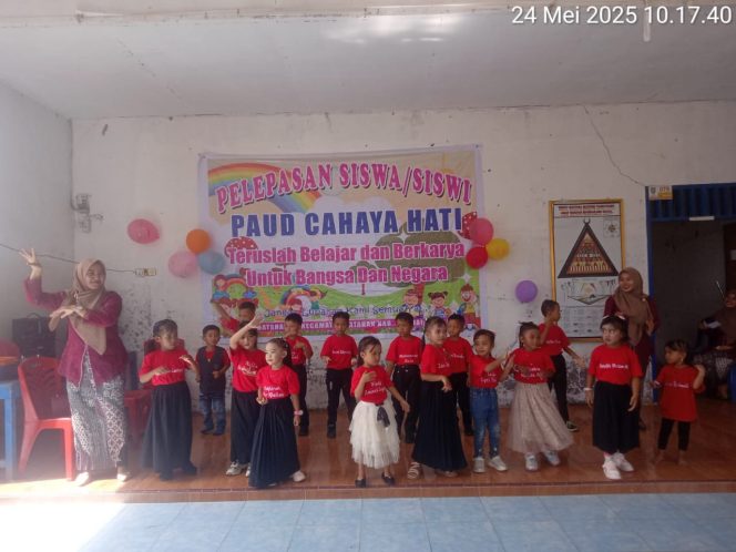 
					Pelepasan Siswa-siswi PAUD Cahaya Hati Desa Batahan III Dirangkai Beragam Acara