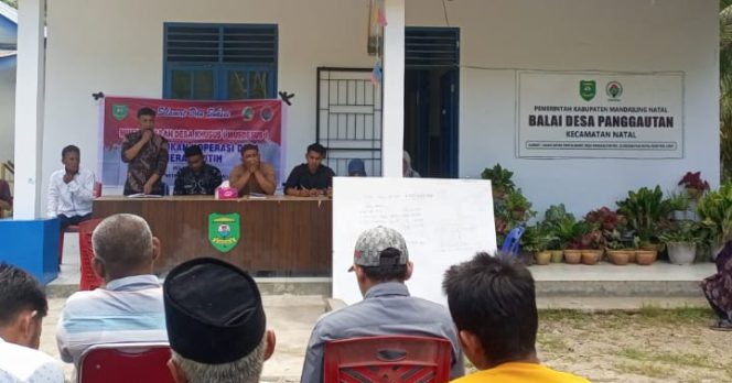 
					Pemerintahan Desa Panggautan Laksanakan Musdessus Pembentukan Koperasi Desa Merah Putih