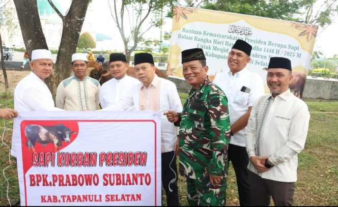 
					Iduladha 1446 H, Wabup Tapsel Ajak Masyarakat Meneladani Nilai Pengorbanan dan Keikhlasan