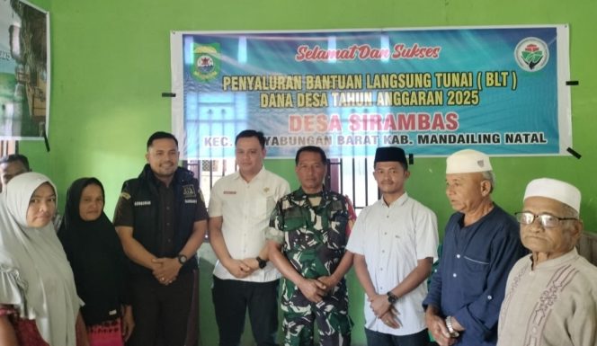 
					33 KPM Desa Sirambas Terima BLT-DD Januari – Agustus T.A 2025