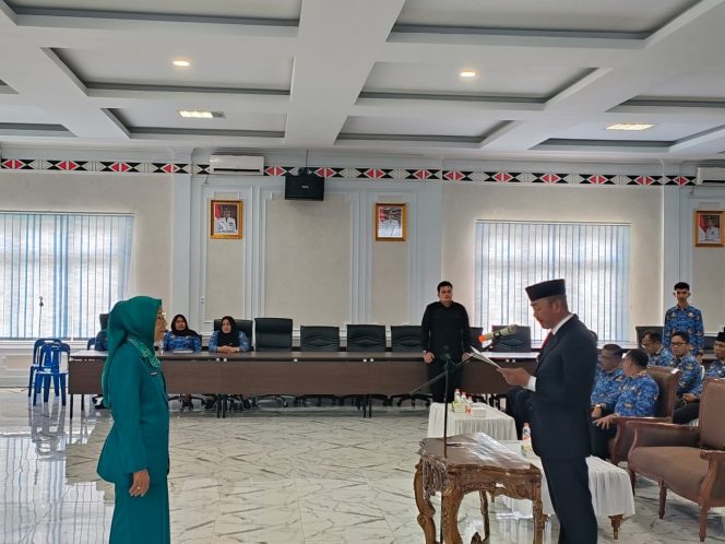 
					Bupati Saipullah Kukuhkan Ketua TP PKK Madina dan Pengurus Masa Bakti 2025-2030